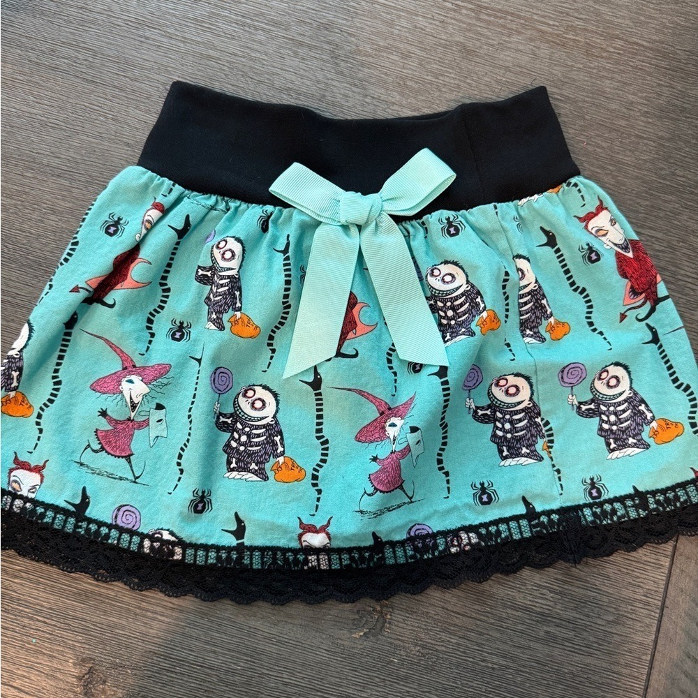 Nightmare Before Christmas‎ Girls Skirt. Handmade